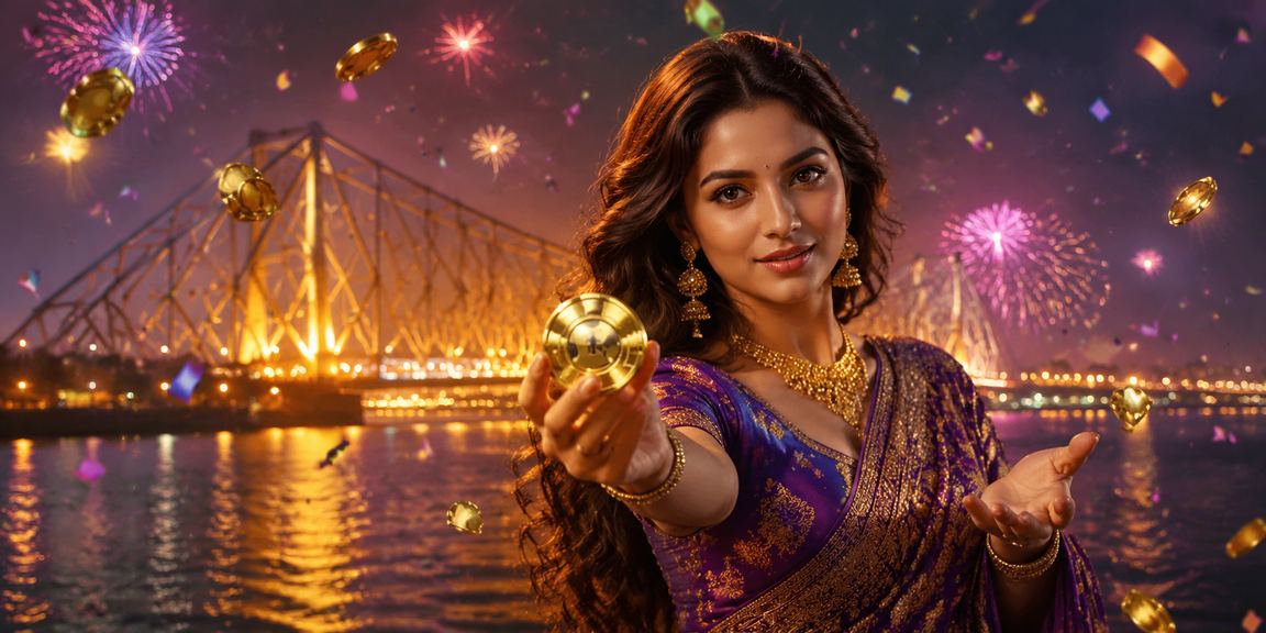 Kolkata Howrah Bridge and casino entertainment in India